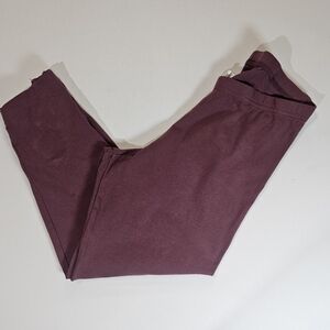 Old Navy Leggings Womens Medium Painted Desert High Waist Crop Cross‎ Lace Ankle